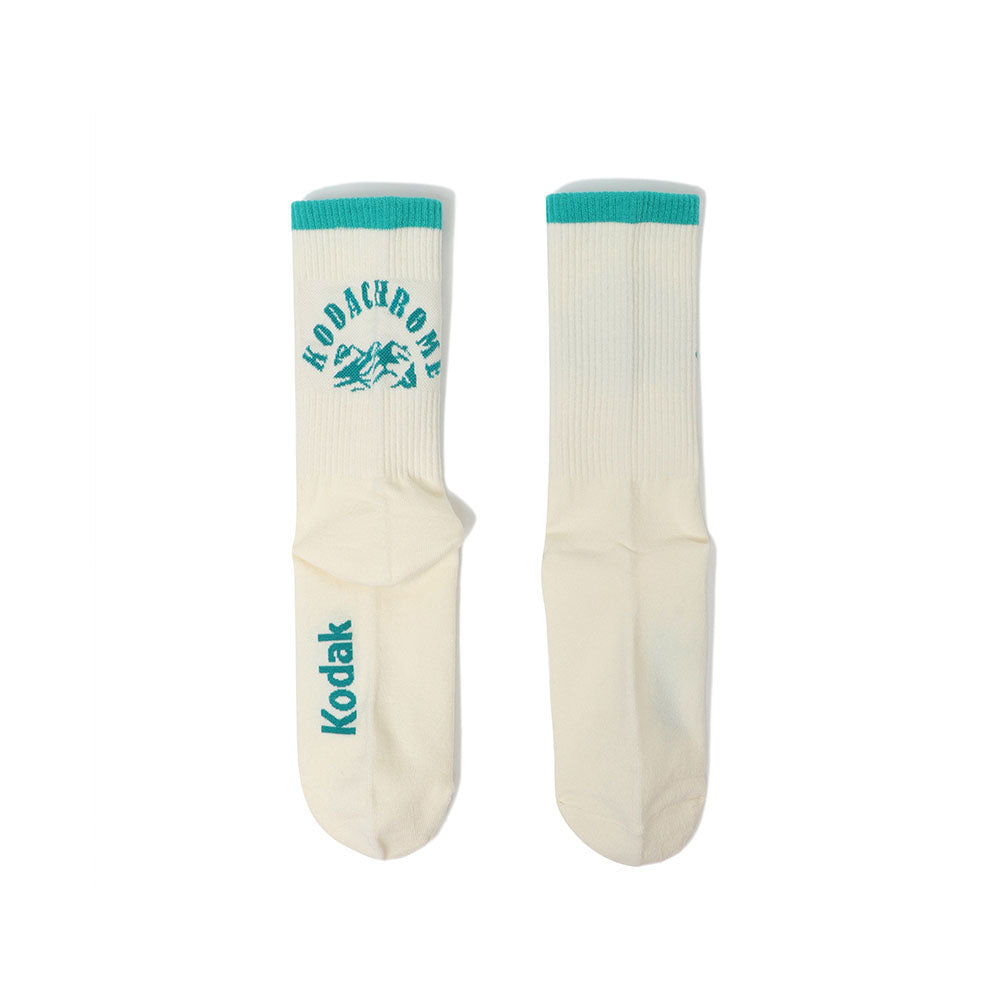 コダクロームロゴソックス【レッド】