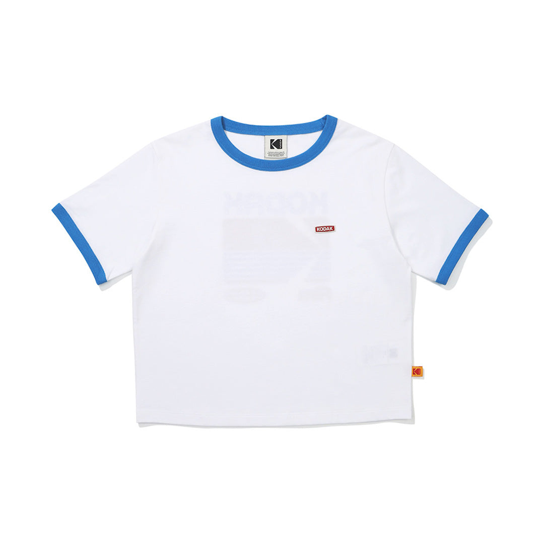 (Women) アイスポップグラフィック半袖Tシャツ【ホワイト】