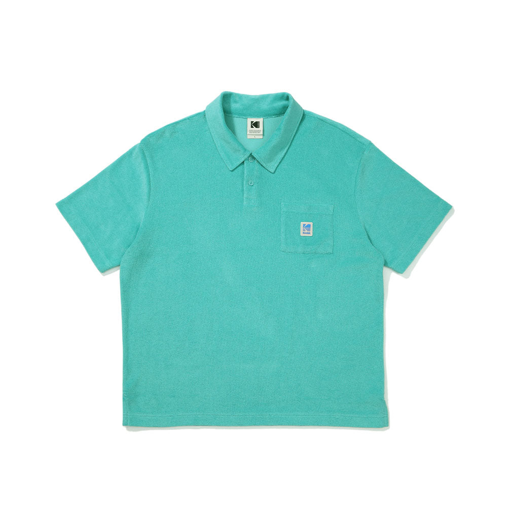 テリーポロシャツ【ミントグリーン】