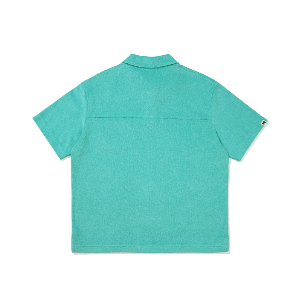 テリーポロシャツ【ミントグリーン】