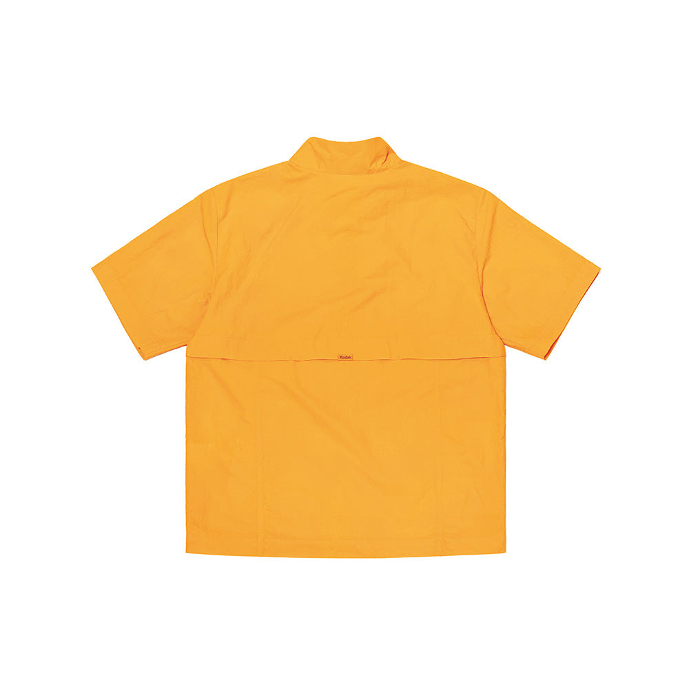 カラープラススタンドネックアノラック【イエロー】