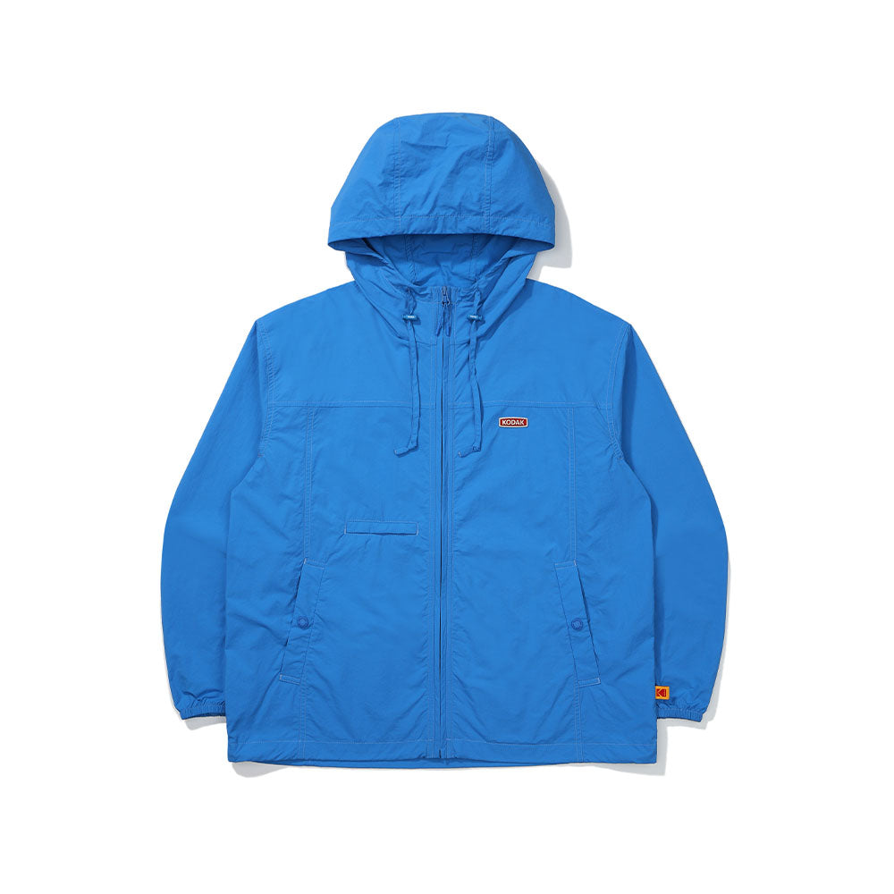 アイスポップフーデッドロングスリーブジャケット【ブルー】