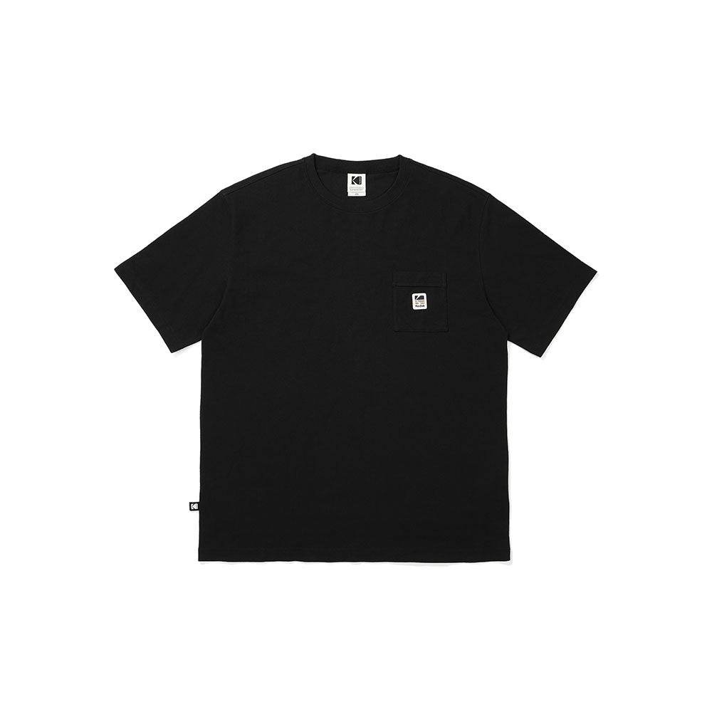 レインボー ポケット ショートスリーブ Tシャツ【ブラック】