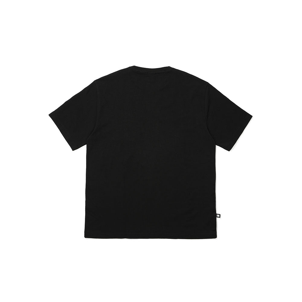 レインボー ポケット ショートスリーブ Tシャツ【ブラック】