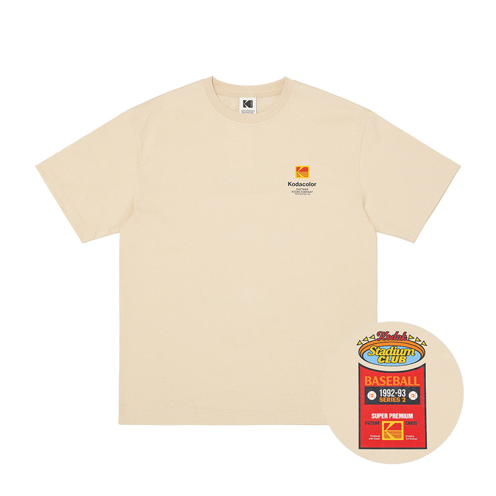 スタジアムグラフィックTシャツ【ベージュ】