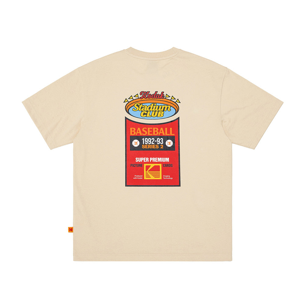 スタジアムグラフィックTシャツ【ベージュ】