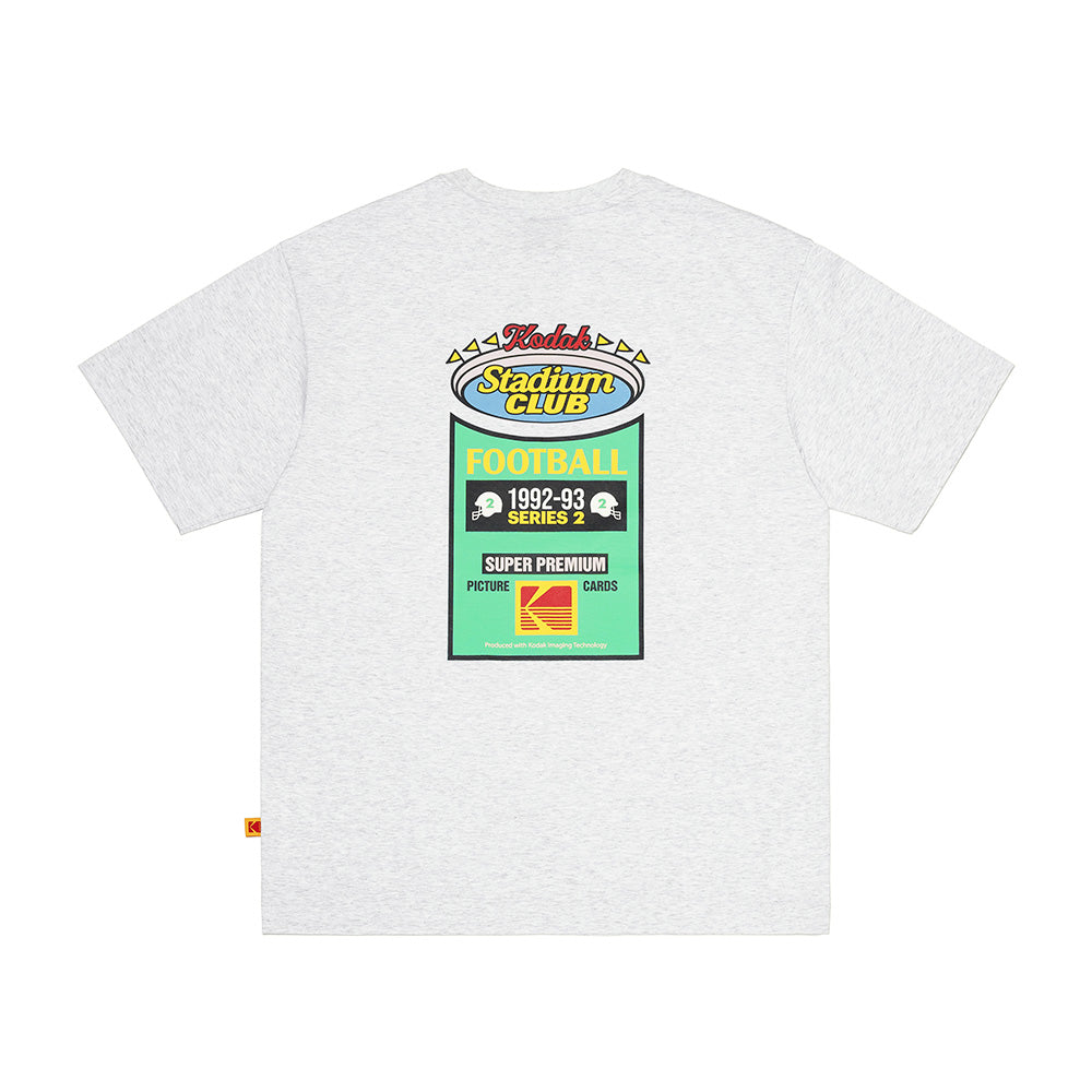スタジアムグラフィックTシャツ【メランジグレー】