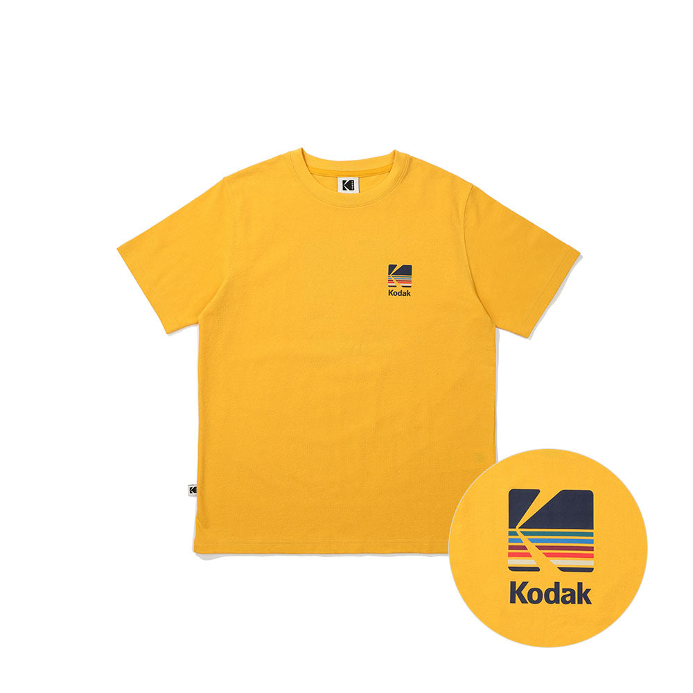 レインボー 半袖Tシャツ【アイボリー】