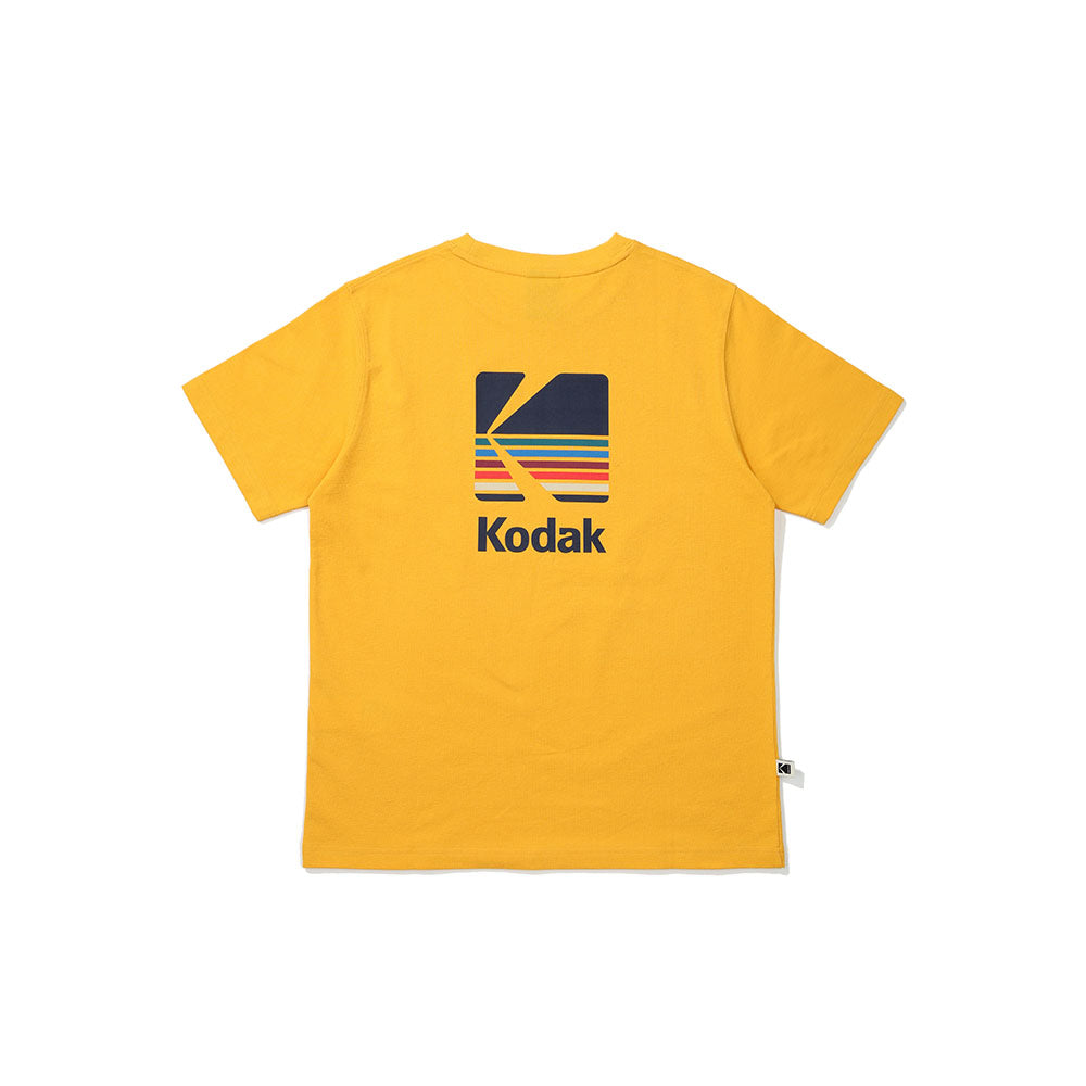 レインボー 半袖Tシャツ【アイボリー】