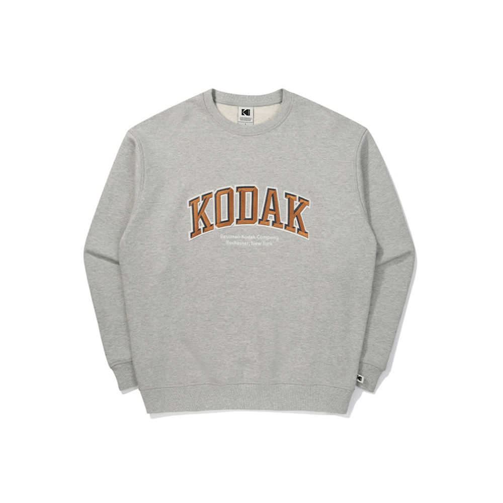 エバーループビッグロゴスウェット【メランジグレー】