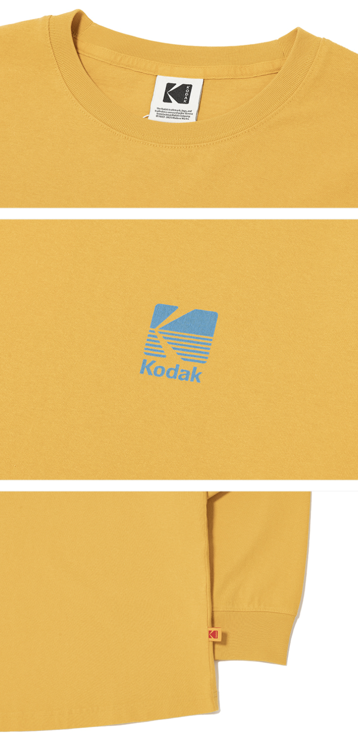 ビッグロゴ ロングスリーブTシャツ【マスタード】