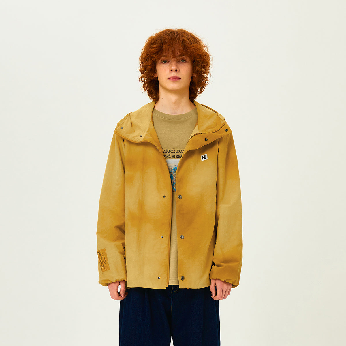 コダカリーダイドフーディジャケット【グレー】