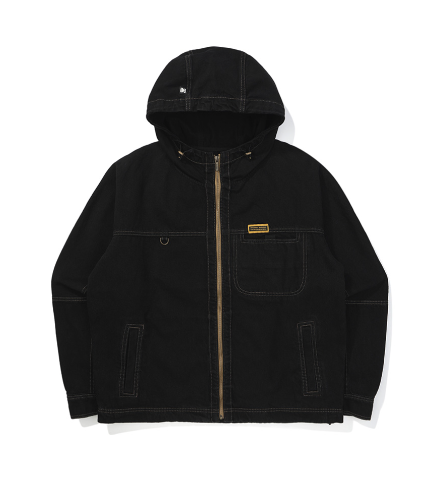 コダカリーデニムフーディジャケット【ブルー】