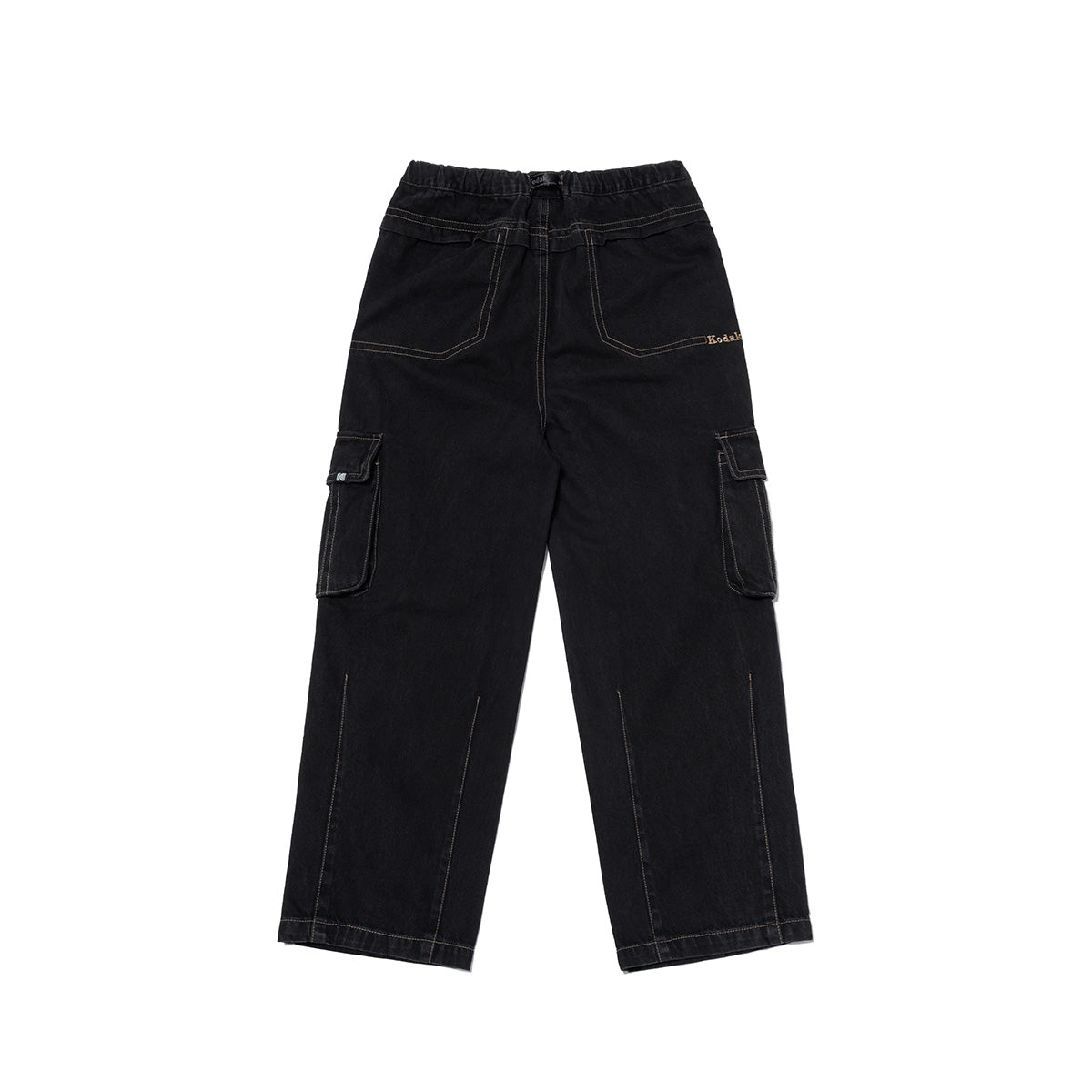 コダカリーバルーンフィットカーゴデニム【ブラック】