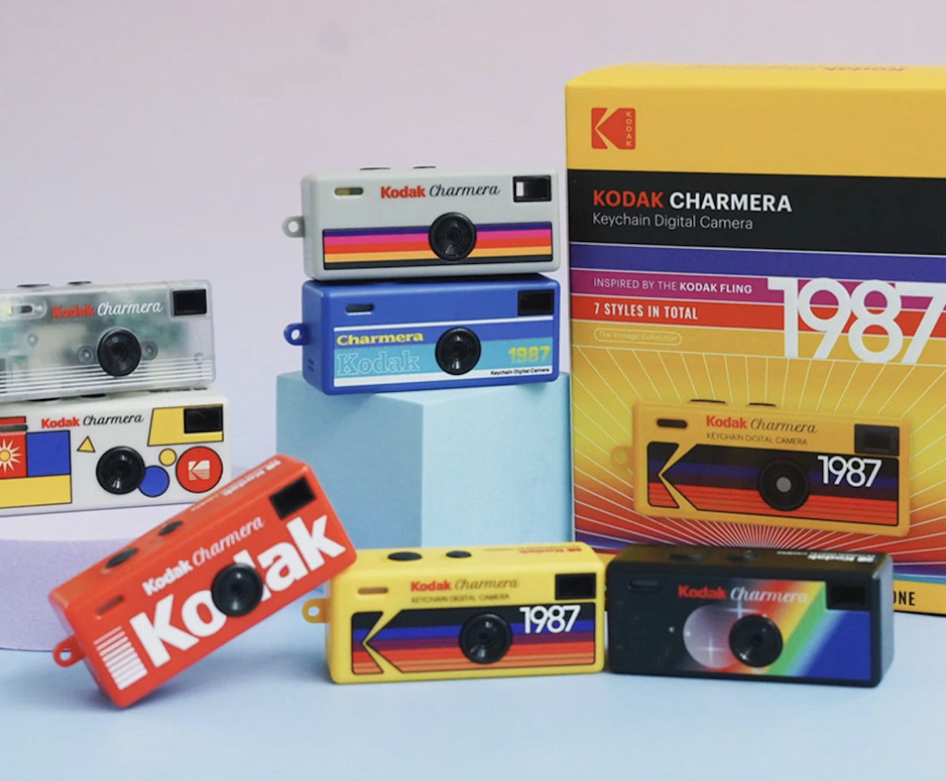 新品　Kodak Charmera 1987 キーチェーン　デジタルカメラ Kodak（コダック） 【即納在庫品】 KODAK CHARMERA キーチェーン