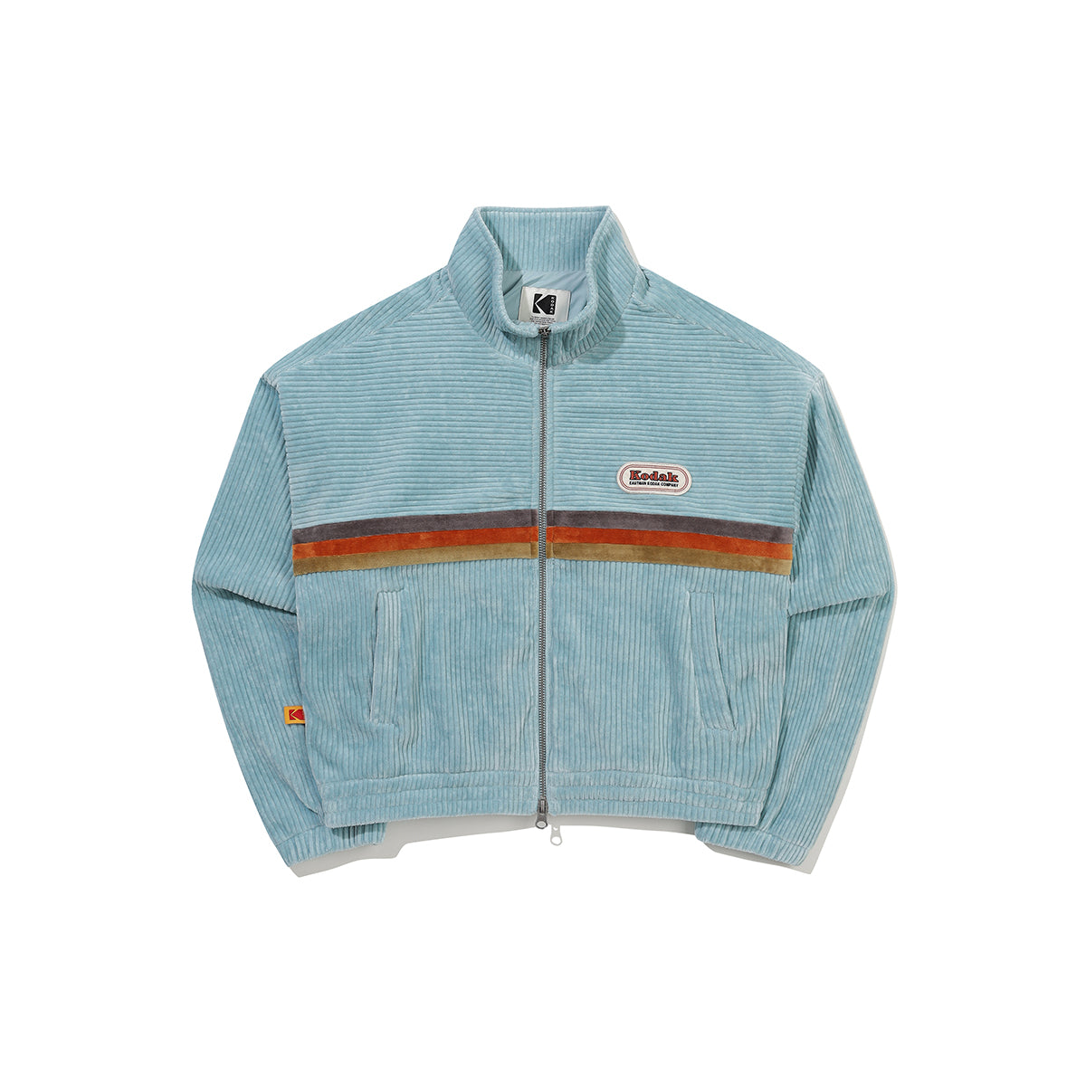 (Women) シネコダックベルベットコーデュロイジップアップ【ブラック】