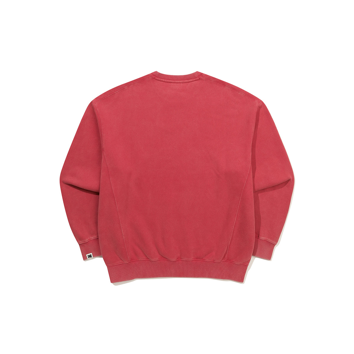 レインボースノーウォッシングブラッシュドスウェット【ブラウン】