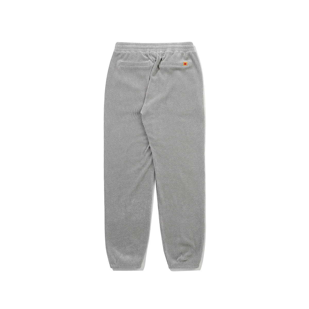 シネコダックベルベットコーデュロイジョガーパンツ【メランジグレー】