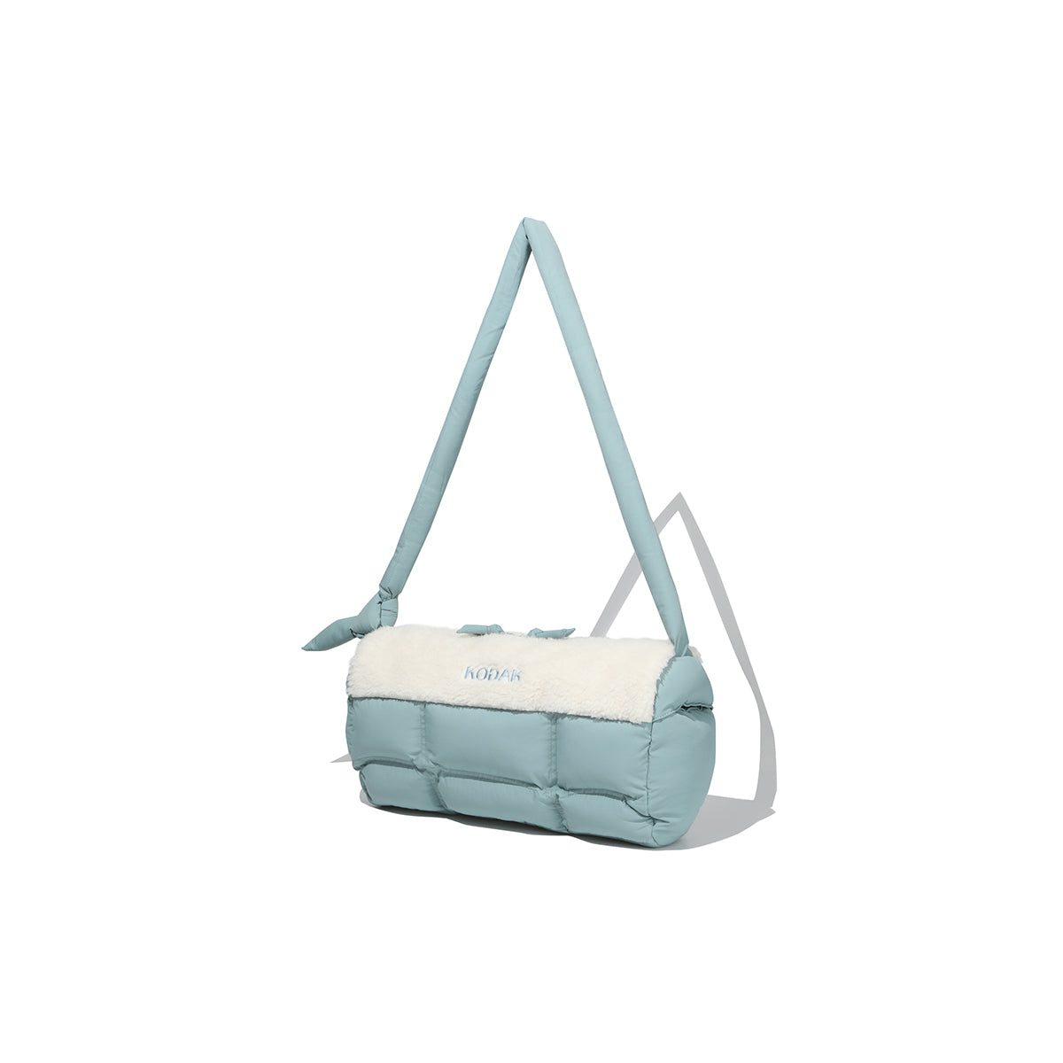 キルテッドラージクロスバッグ【アイボリー】