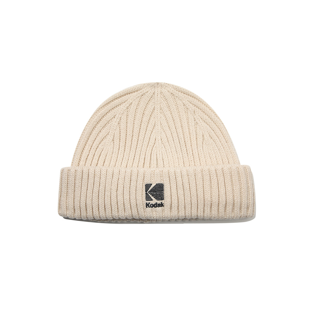 ショートビーニー【アイボリー】