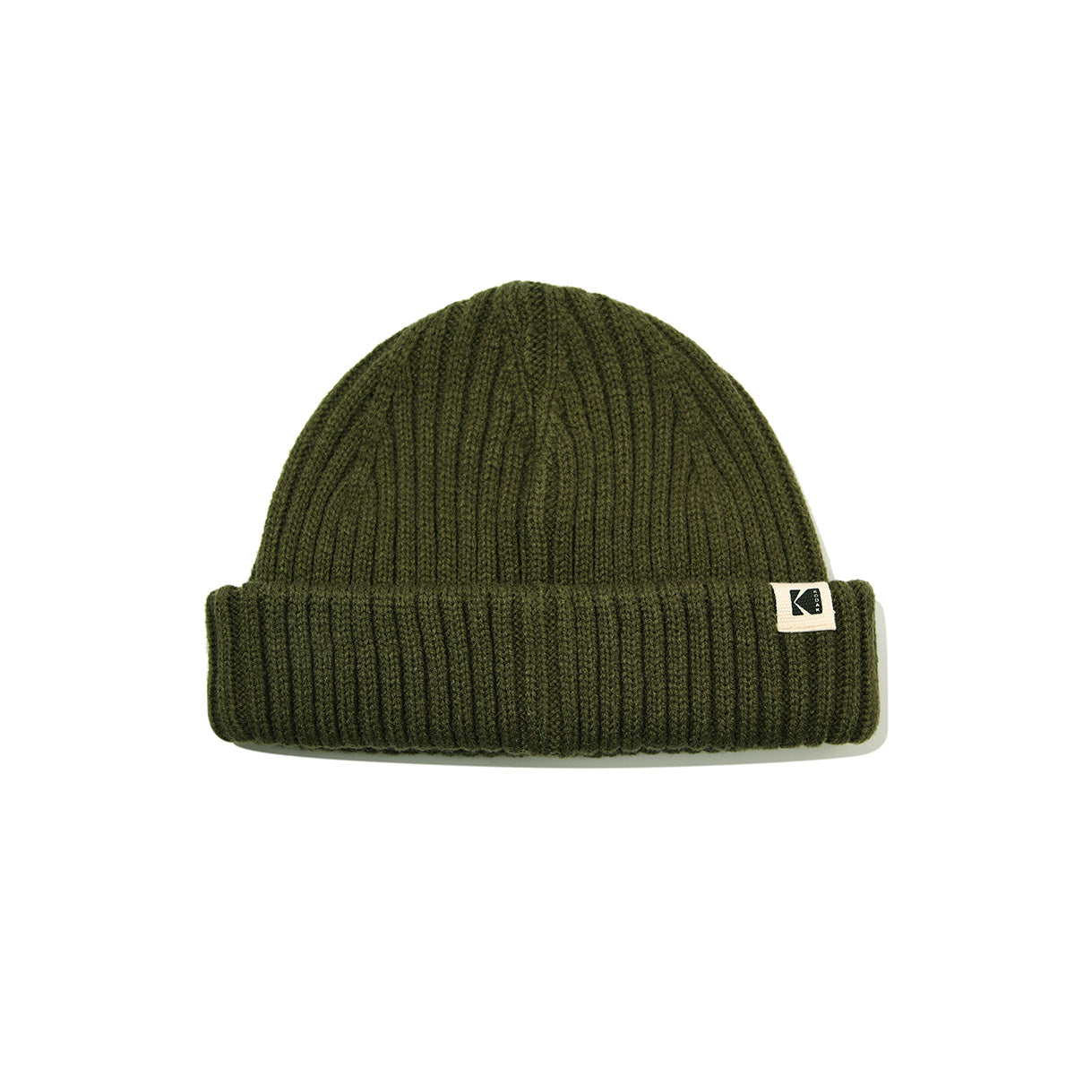 ショートビーニー【カーキ】