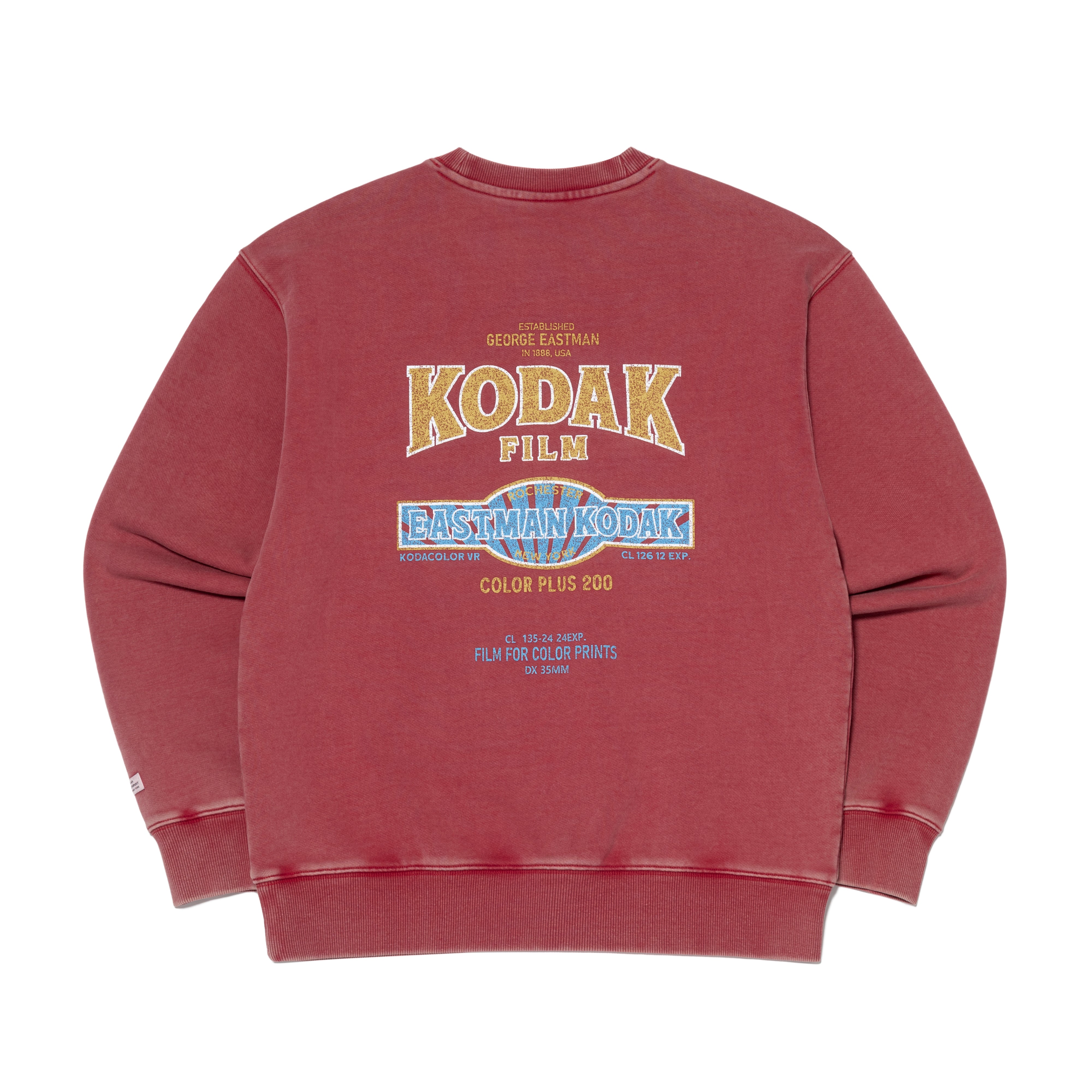 ユニスウェットシャツ【レッド】