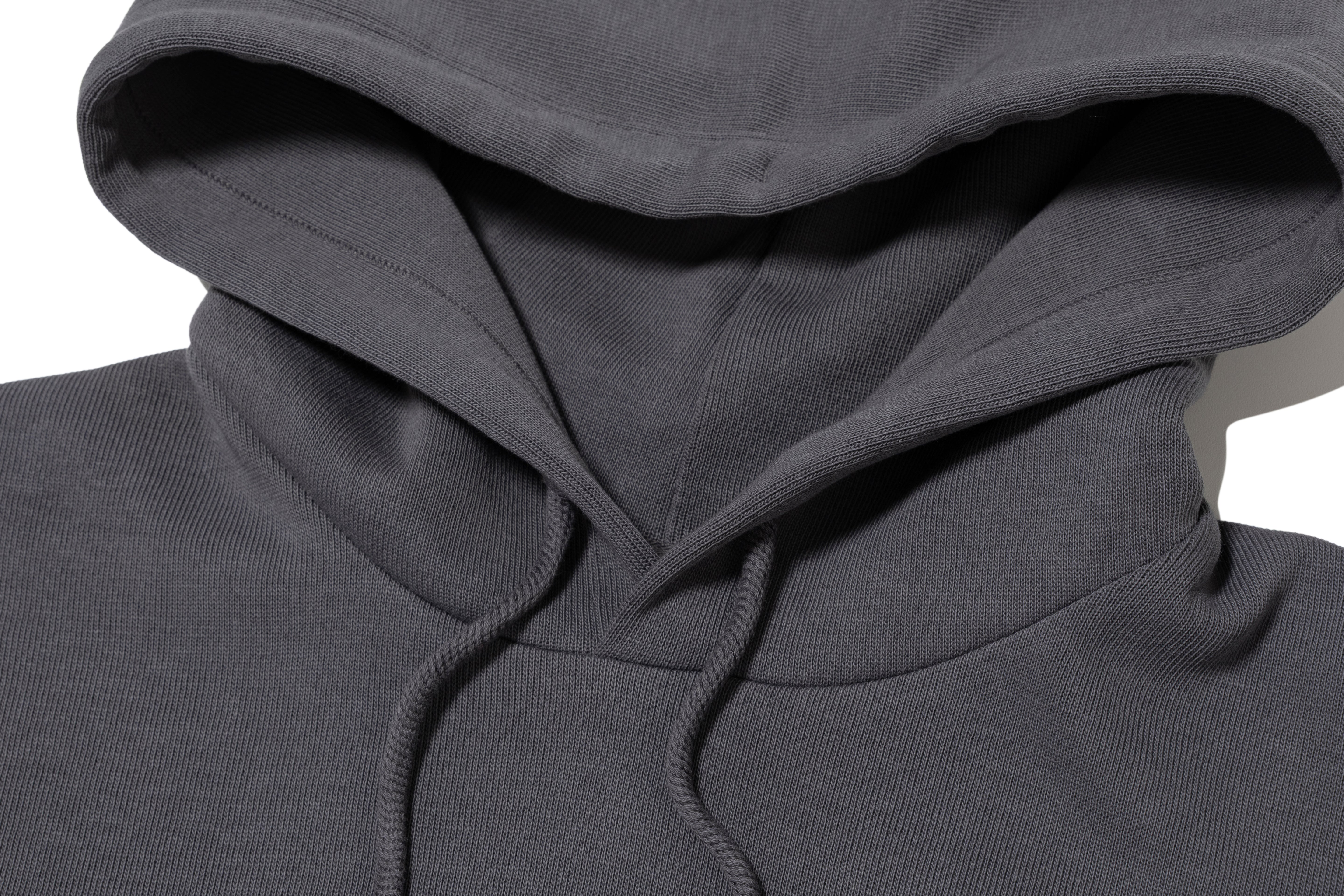 グラフィックフーディ【チャコール】