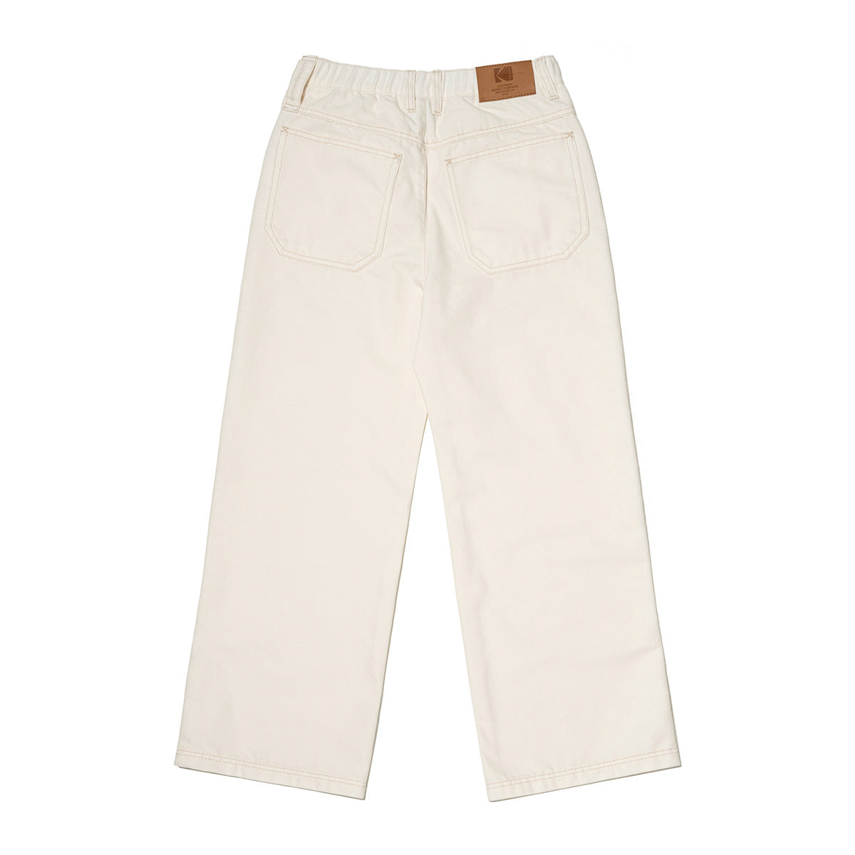 ユニデニムパンツ【アイボリー】