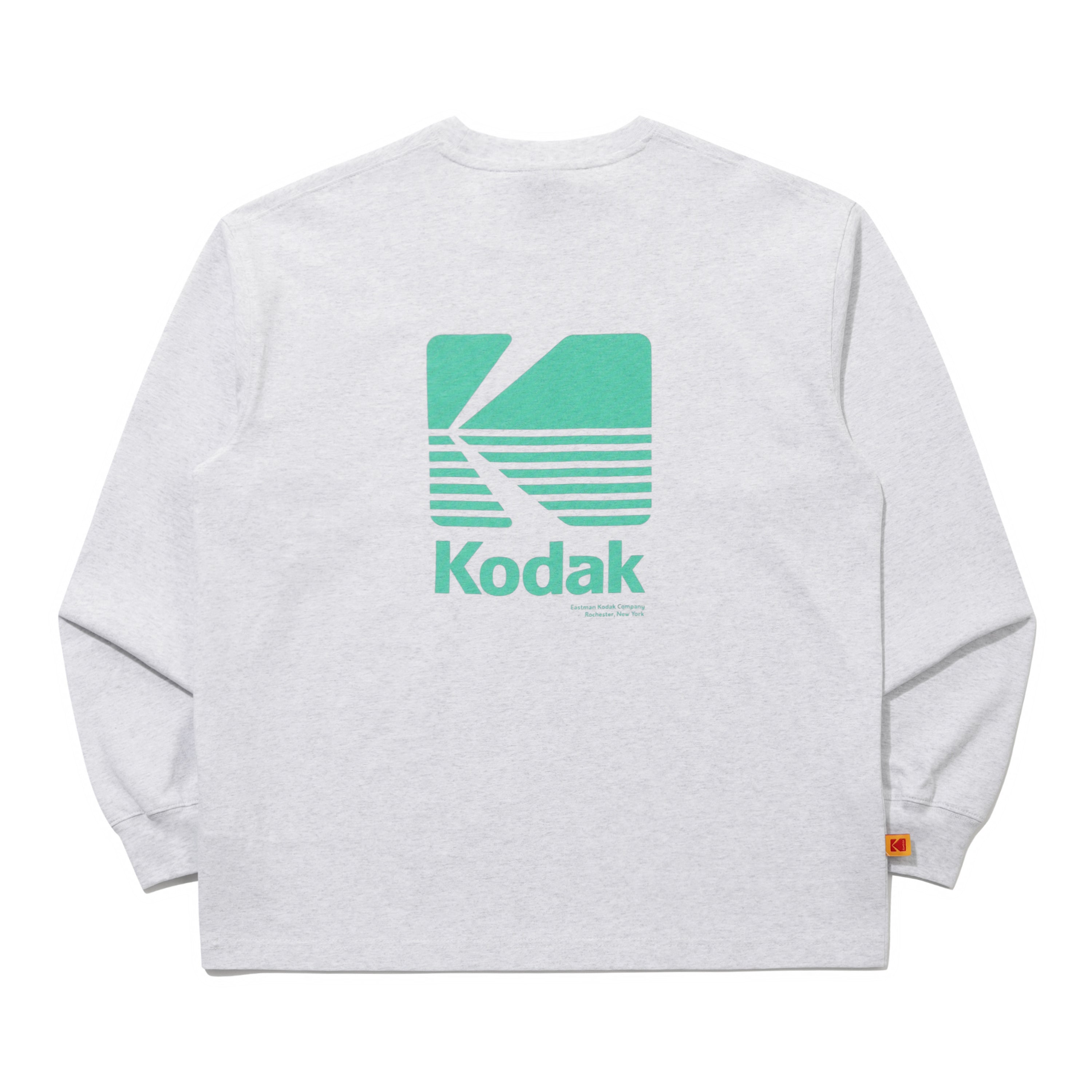 ビッグロゴ ロングスリーブTシャツ【メランジグレー】