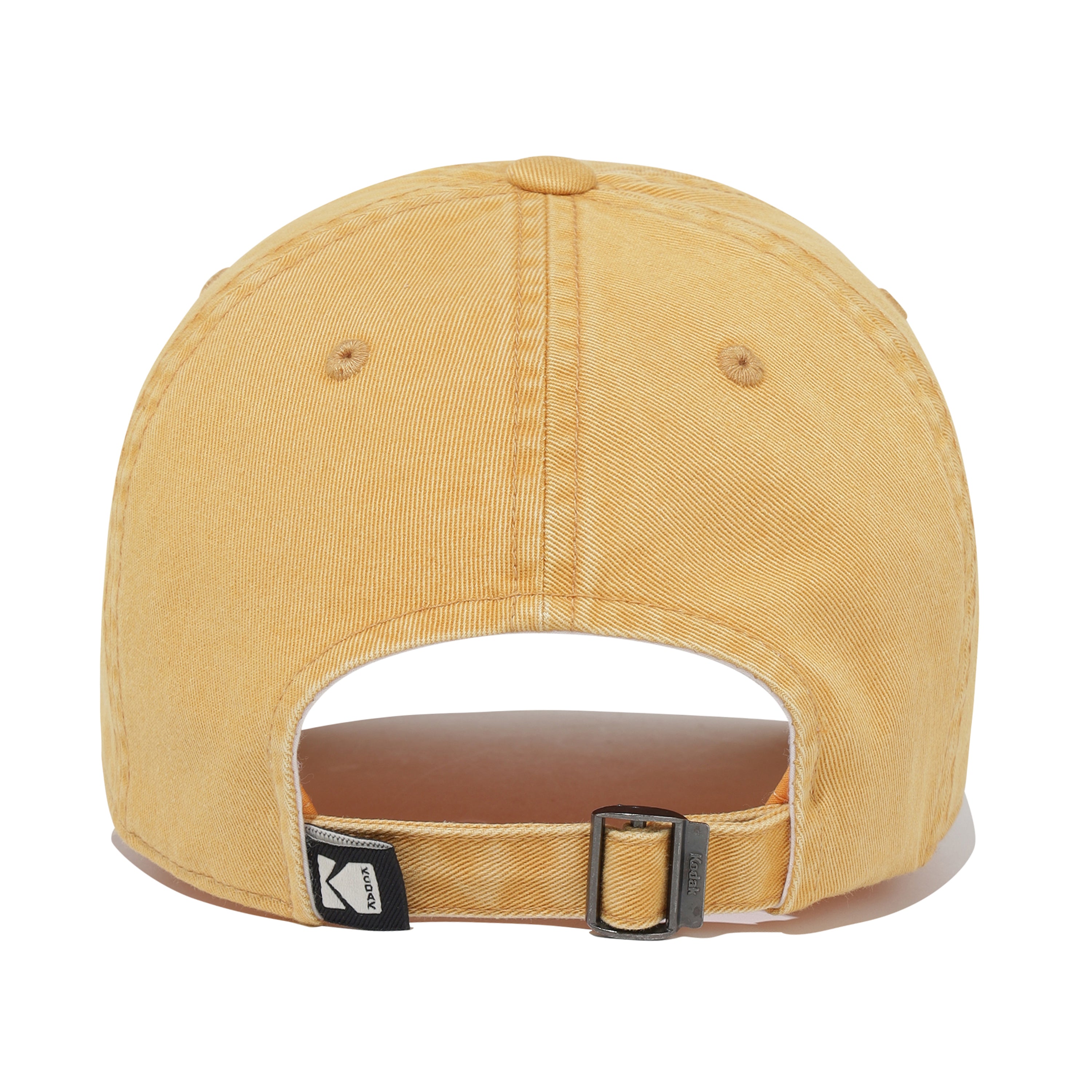 スモールワッペンウォッシュドリラックスフィットボールキャップ【イエロー】