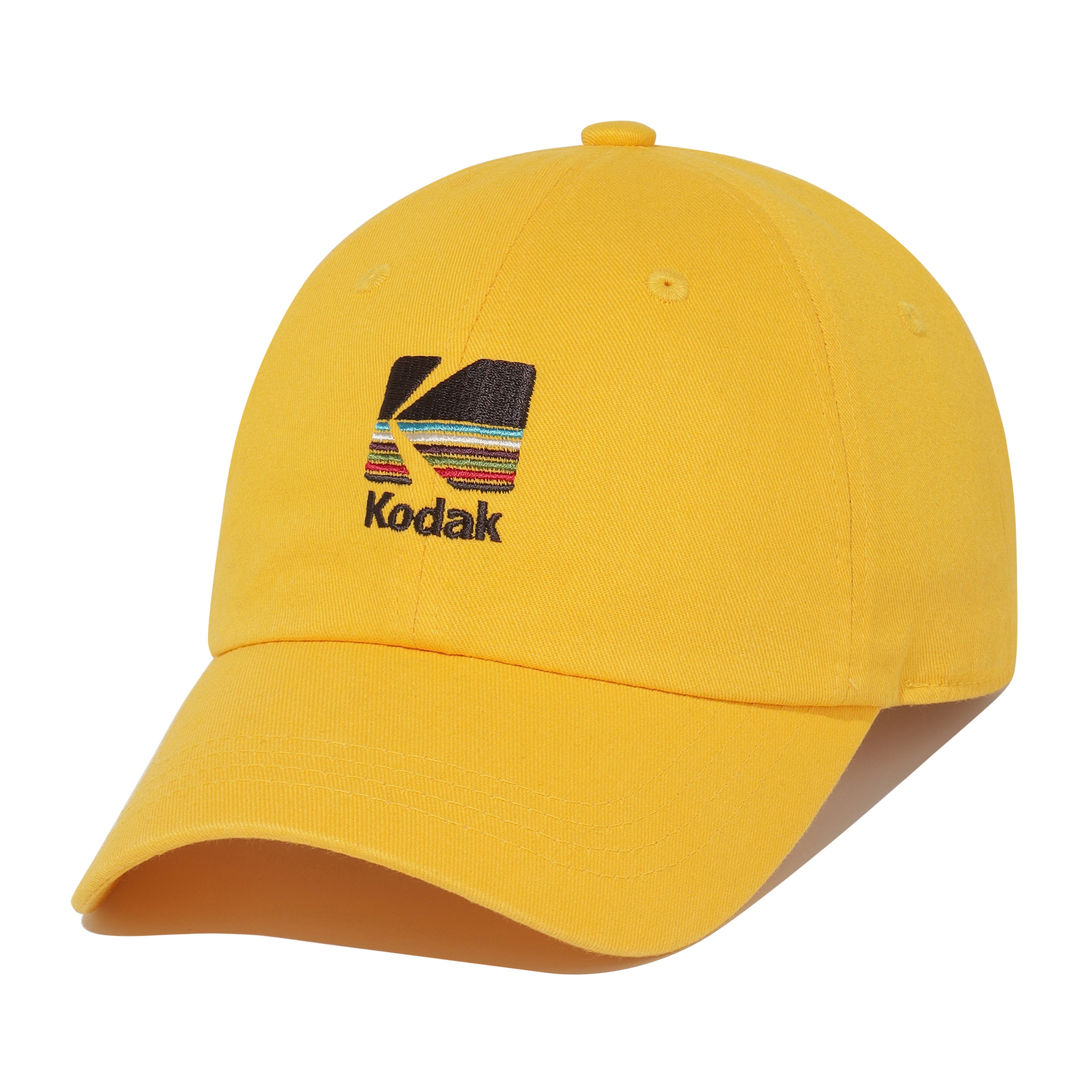 シグネスチャーフィットレインボーエンブロイダリーボールキャップ【イエロー】