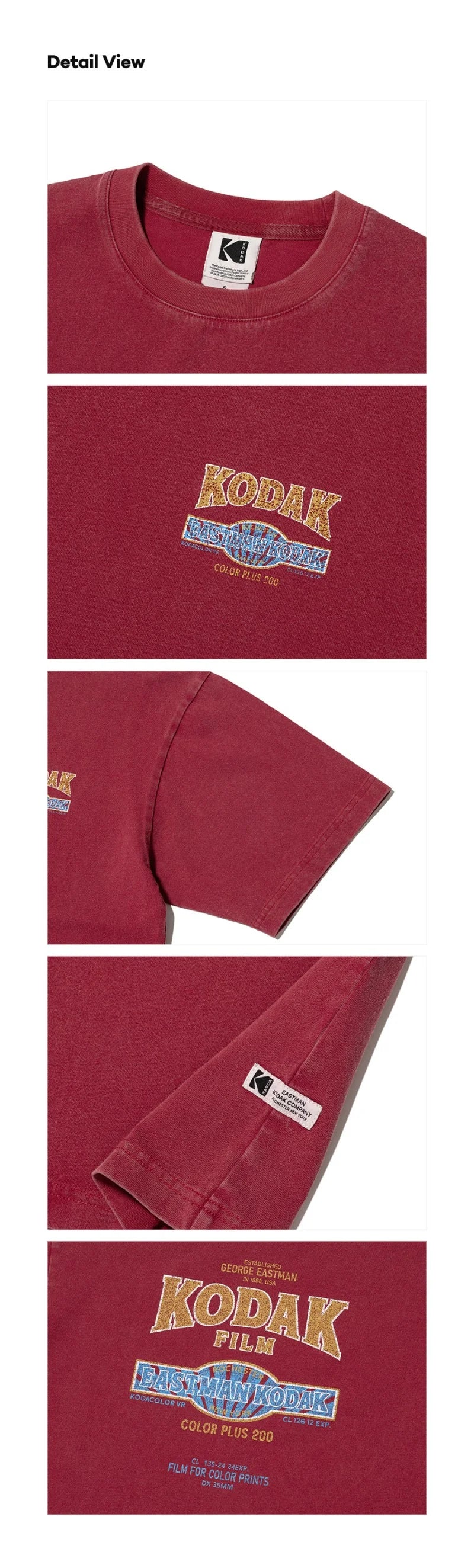スノーウォッシュグラフィックショートスリーブTシャツ【スカイブルー】