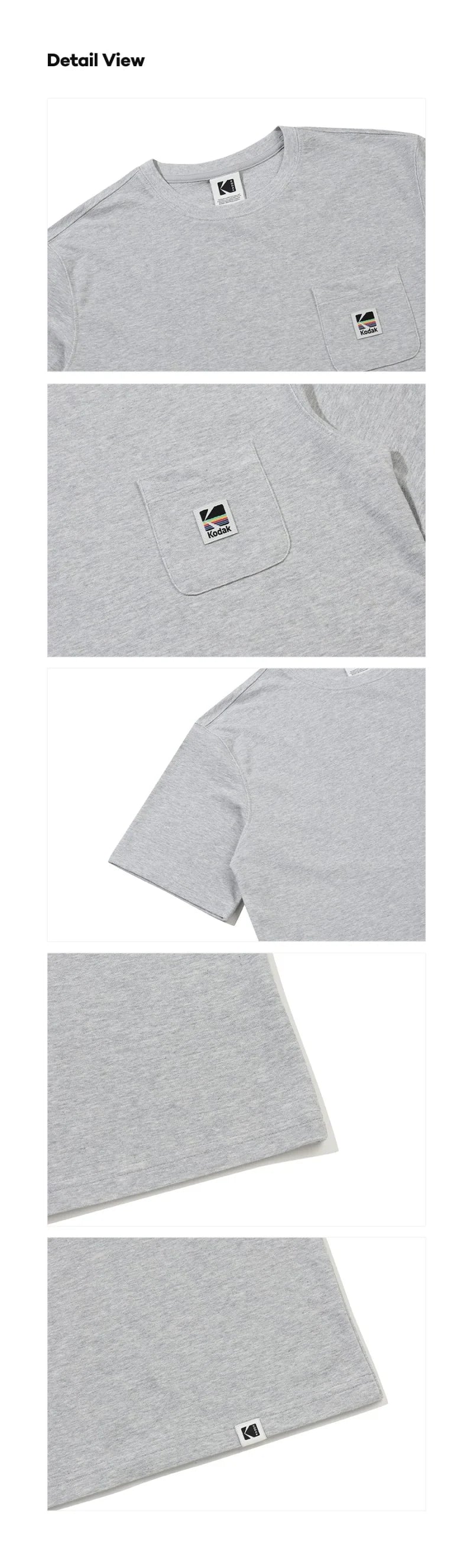 レインボーソロナポケットショートスリーブTシャツ【レッド】