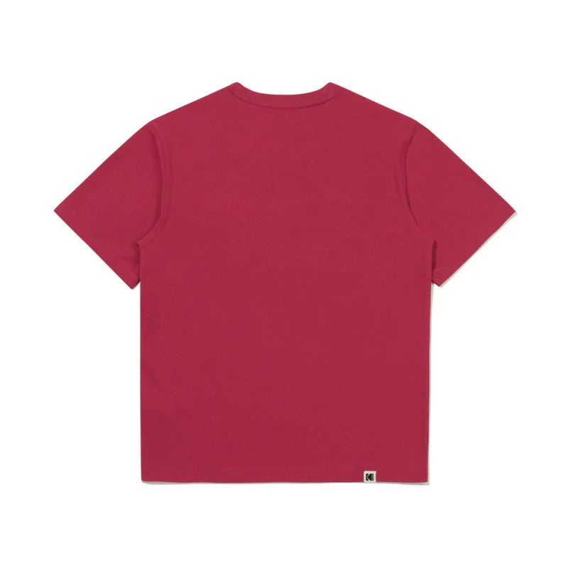 レインボーソロナポケットショートスリーブTシャツ【レッド】