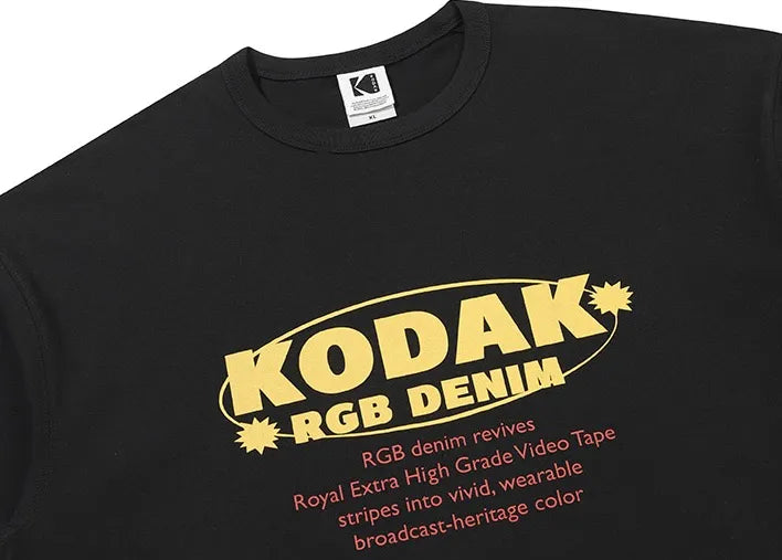 RGB コットン半袖Tシャツ【ブラック】