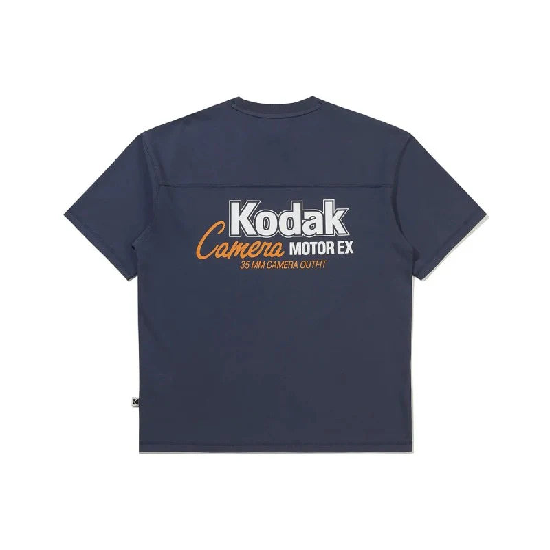 ブリーズグラフィックショートスリーブTシャツ【ネイビー】