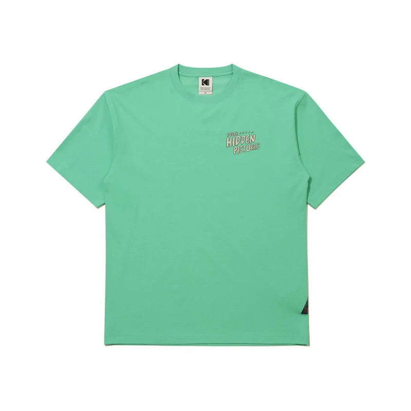 ソロナヒドゥンピクチャーショートスリーブTシャツ【グリーン】