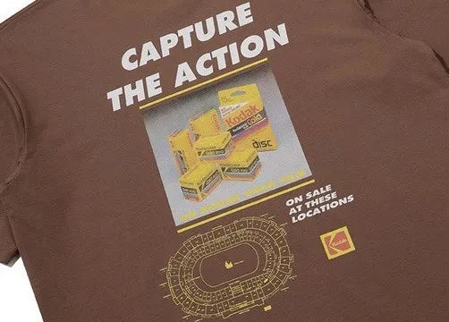 カラープラスグラフィック半袖Tシャツ【ホワイト】