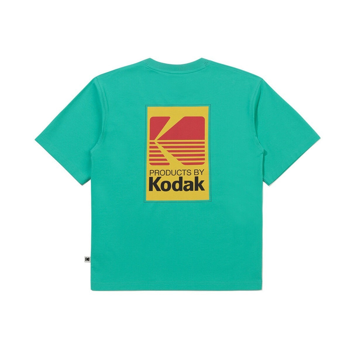 ビッグロゴカラー半袖Tシャツ【グリーン】