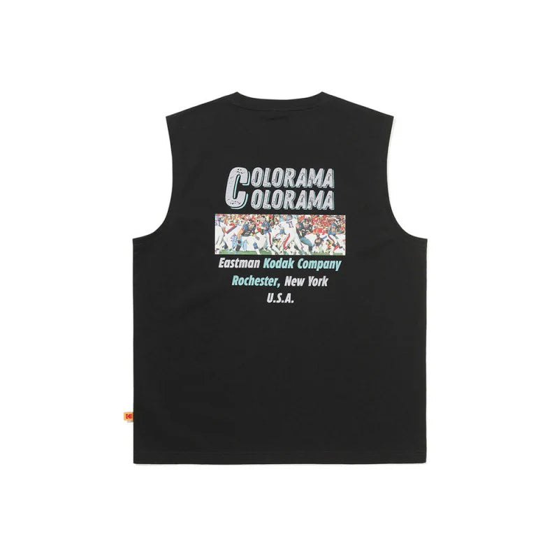 クーリングスリーブレスTシャツ【ブラック】