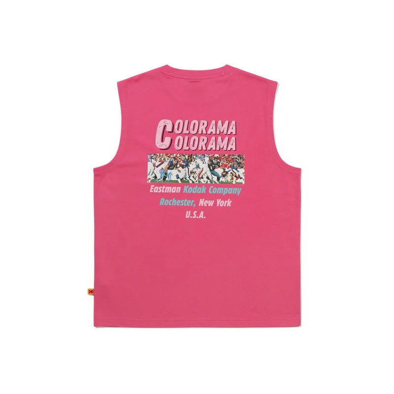 クーリングスリーブレスTシャツ【ピンク】
