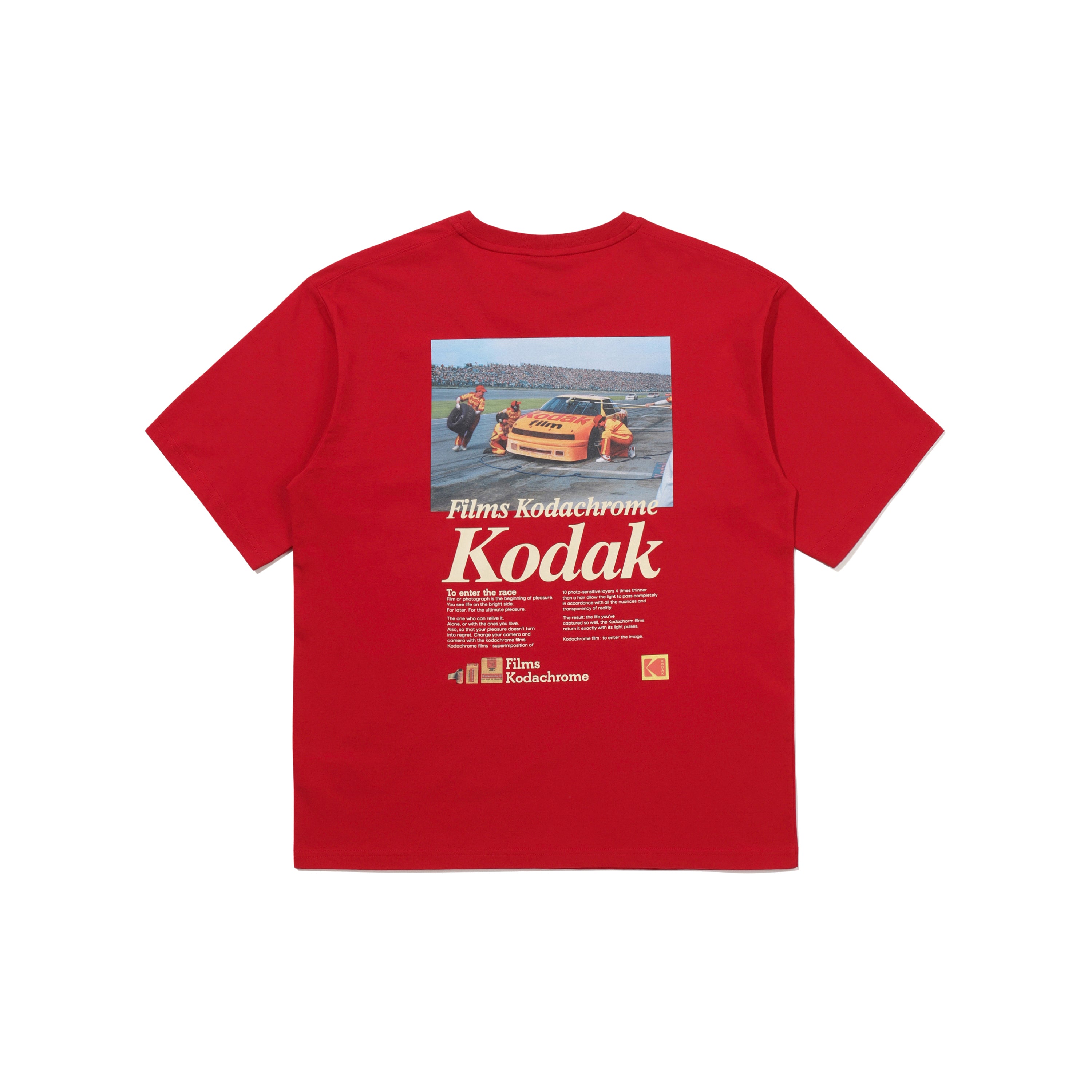 コダックグラフィックTシャツ【アイボリー】