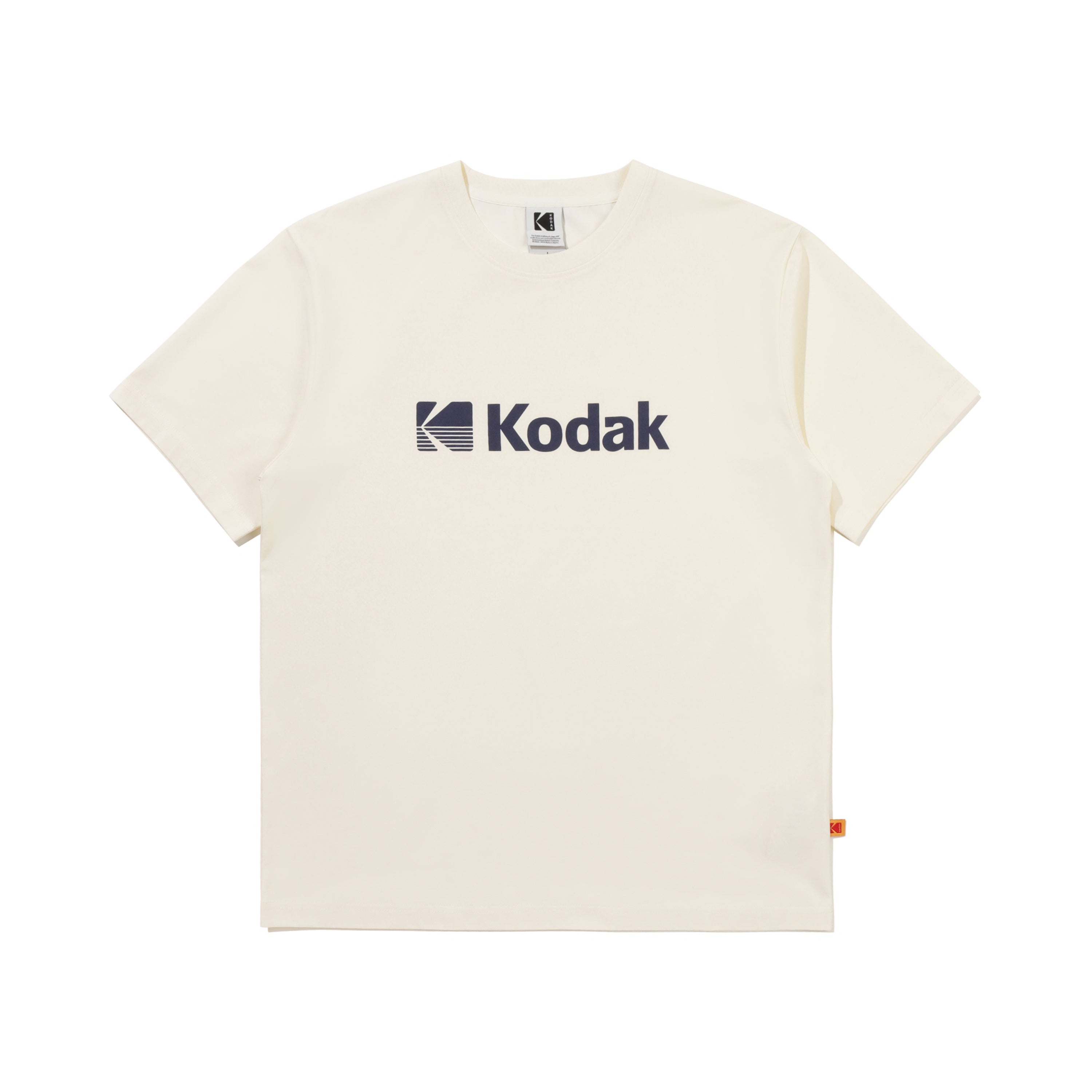 エッセンシャルビッグロゴスキン半袖Tシャツ【アイボリー】