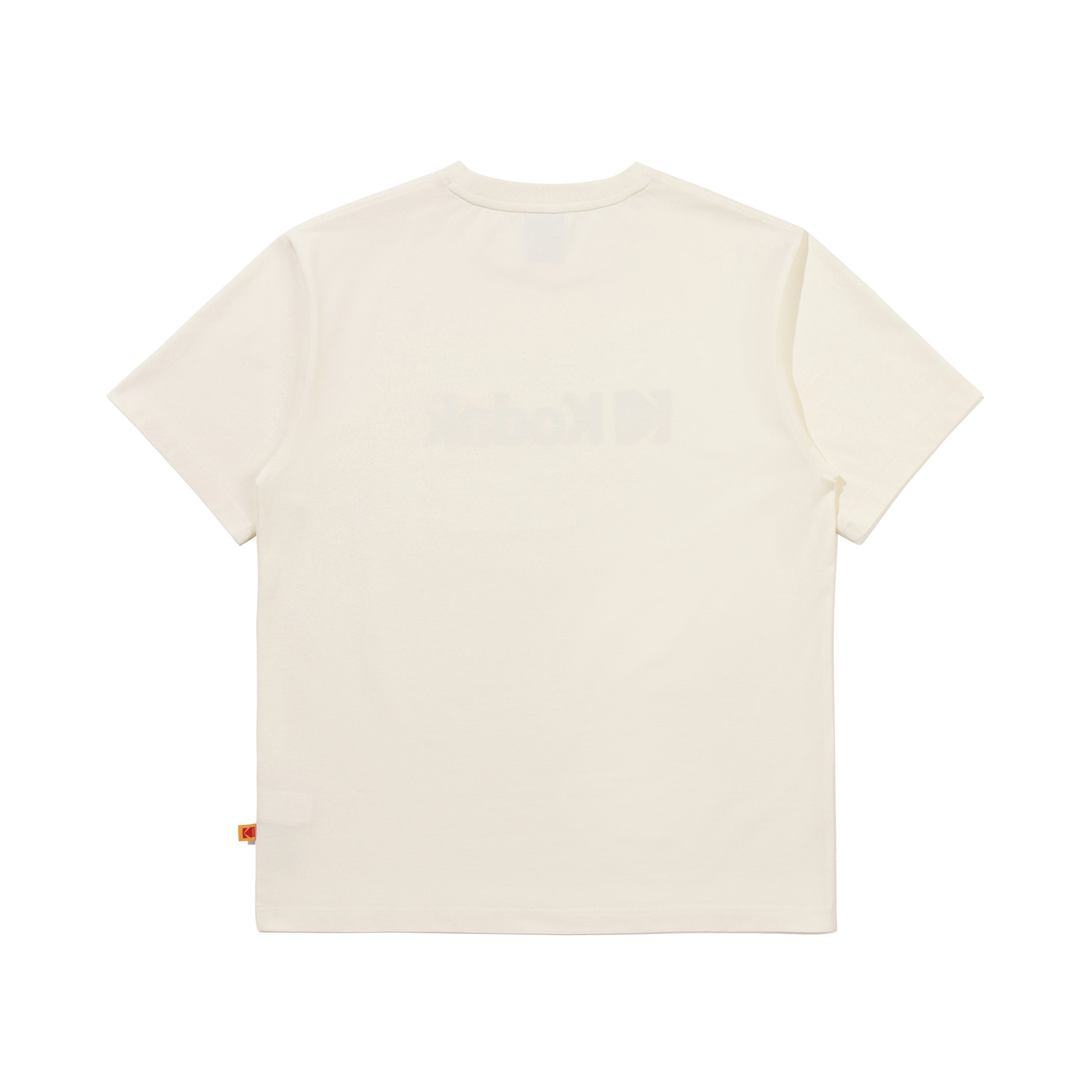 エッセンシャルビッグロゴスキン半袖Tシャツ【アイボリー】