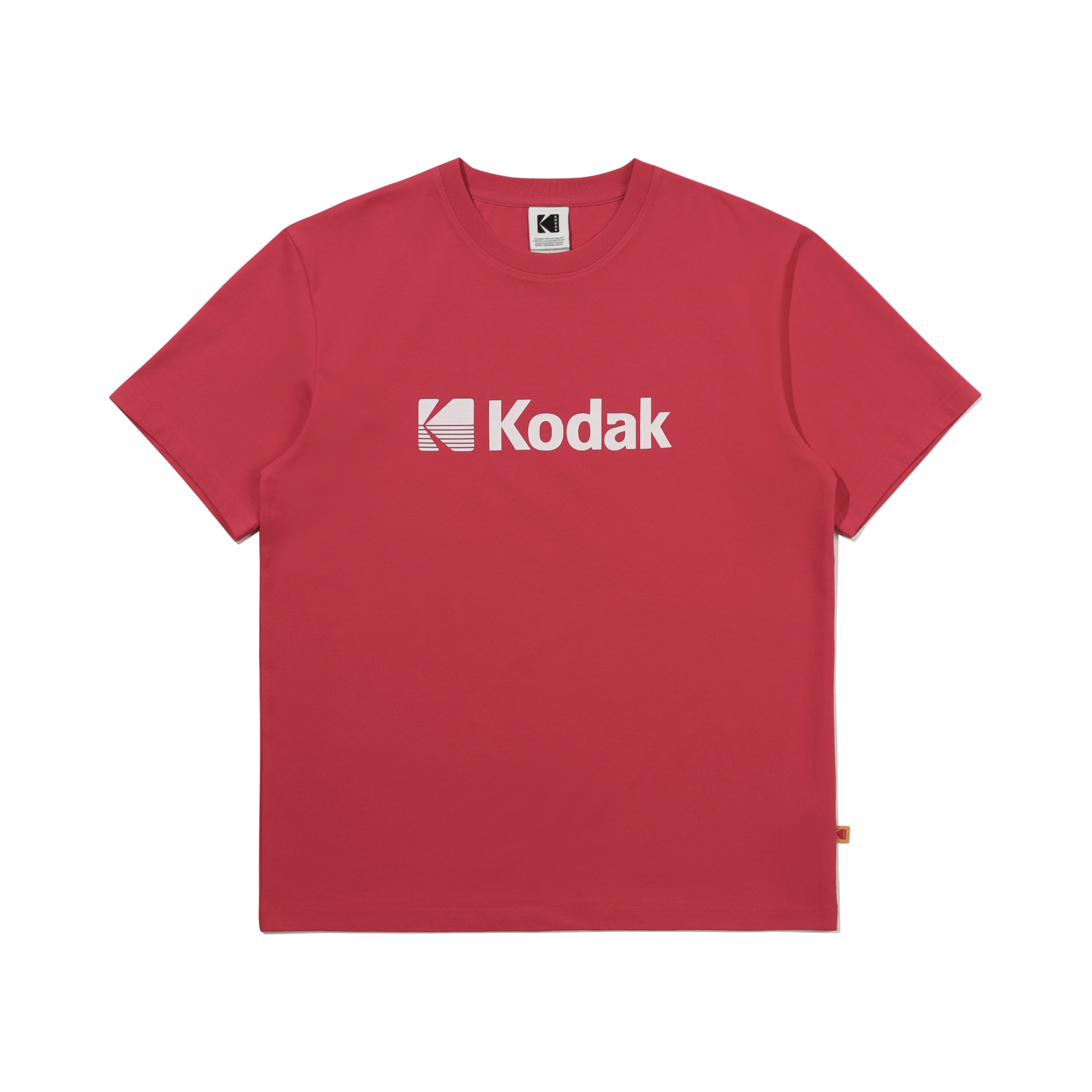 エッセンシャルビッグロゴスキン半袖Tシャツ【レッド】