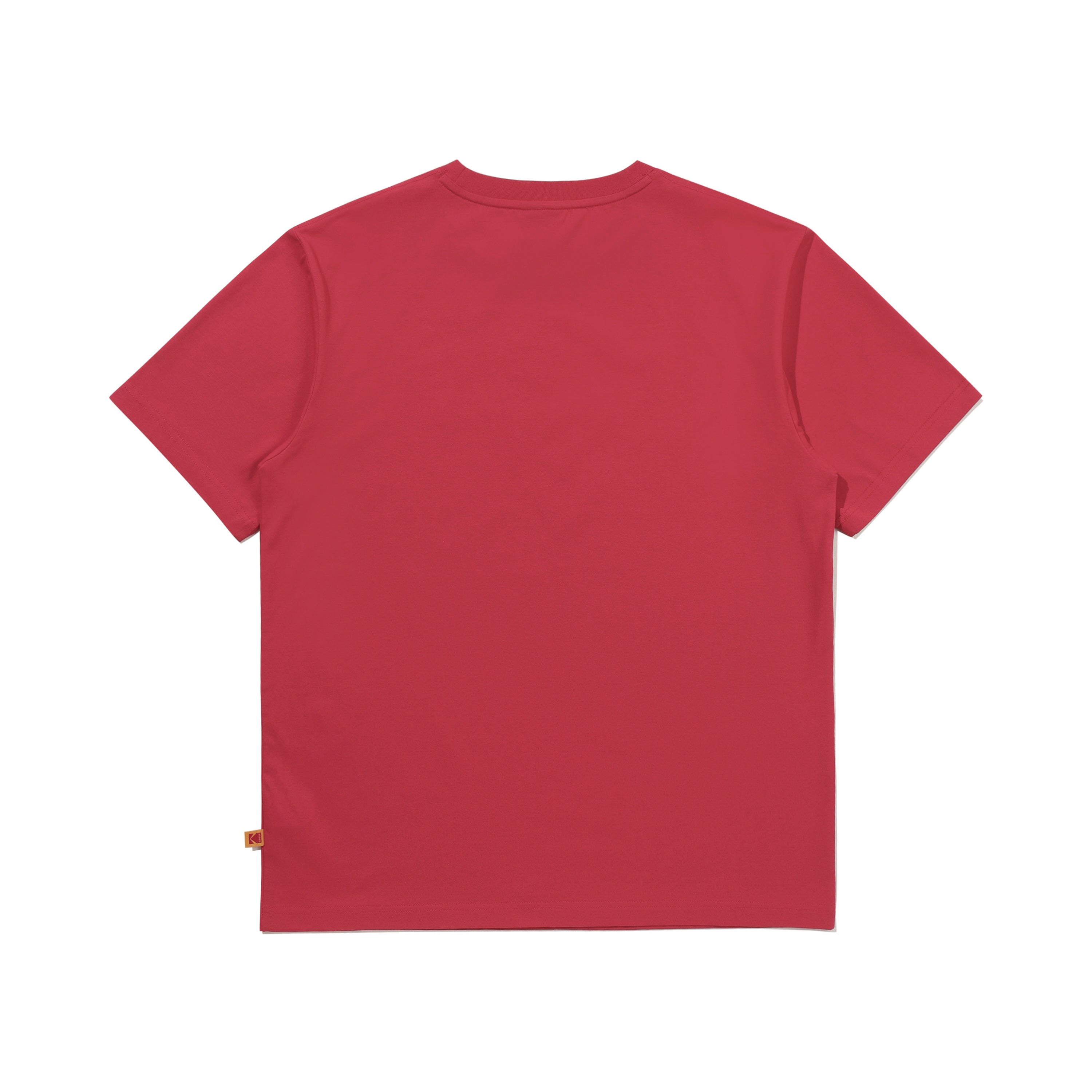 エッセンシャルビッグロゴスキン半袖Tシャツ【レッド】