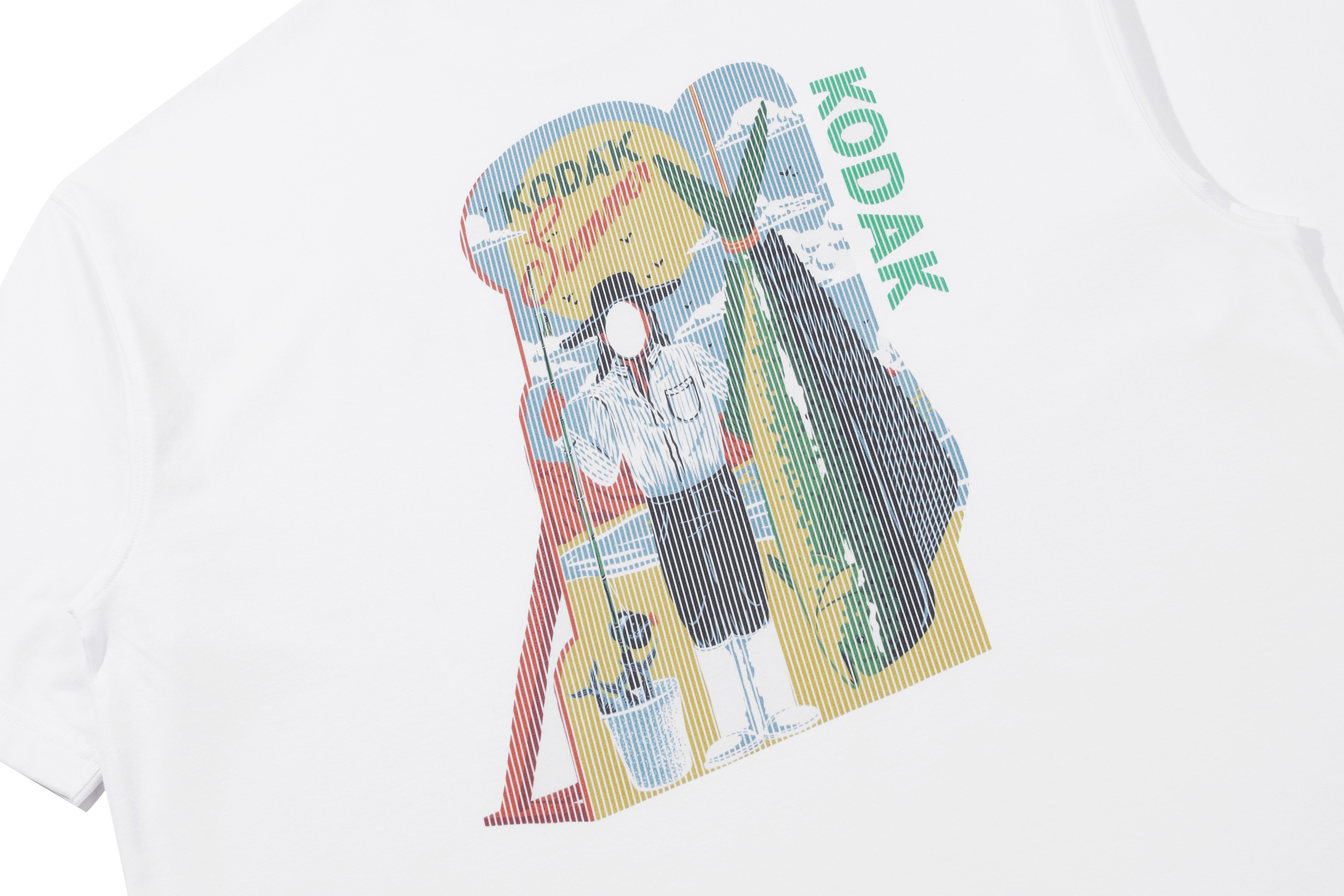 【Alan Berry Rhys】グラフィックソロナショートスリーブTシャツ【アイボリー】