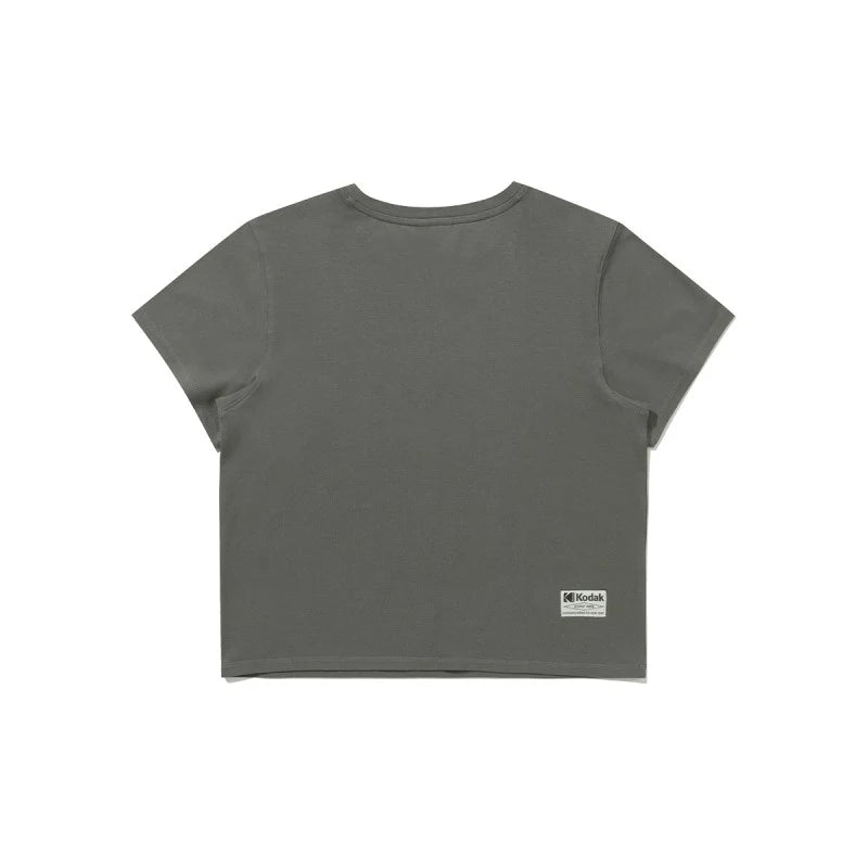 (WOMEN)レーシングフロントグラフィックTシャツ【ホワイト】