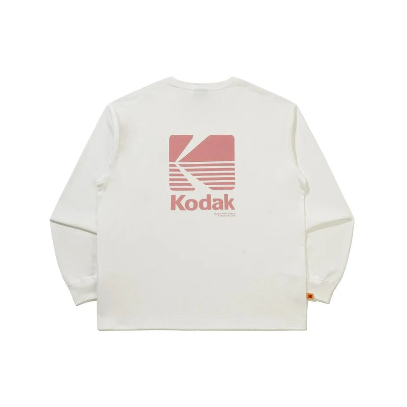 エッセンシャルビッグロゴロングスリーブTシャツ【ブラック】