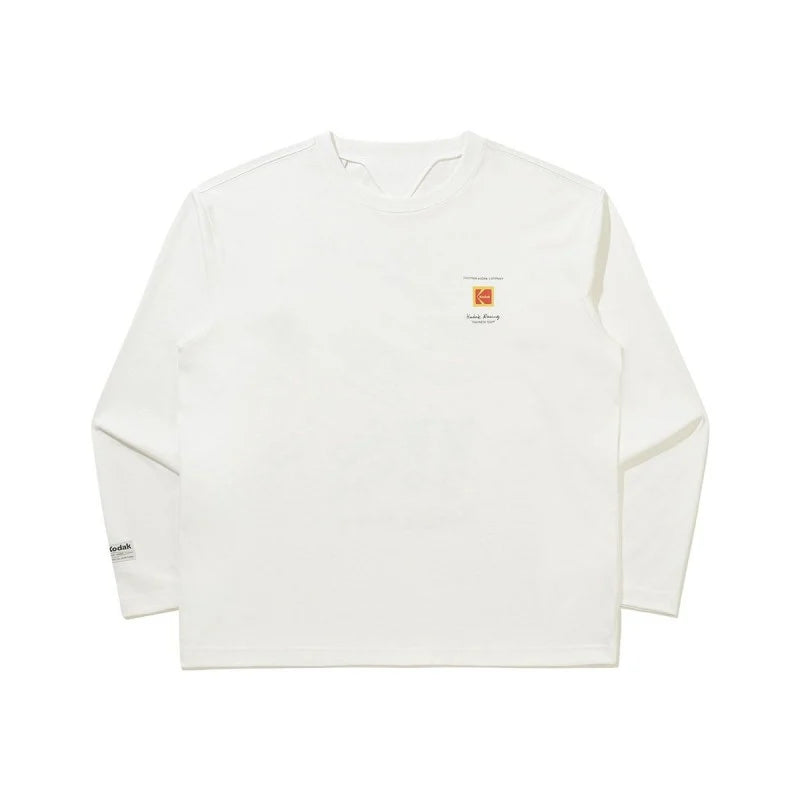 レーシングエンジニアリンググラフィックロングスリーブTシャツ【ブラック】